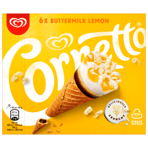 Cornetto Eis Buttermilk Lemon 6 x 90 ml